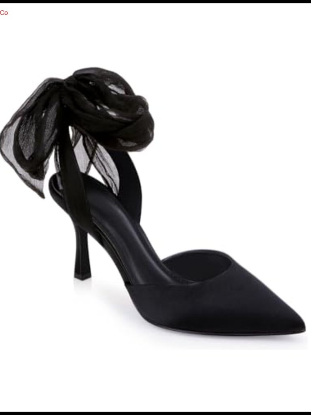 Lace Up Satin Heels Bow Pointed Closed Toe Low Heel Wedding Bridal Pumps